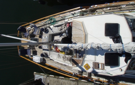 Pilothouse & Aft Deck from Main Mast