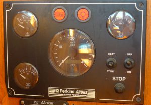 Pilothouse Engine Control Panel